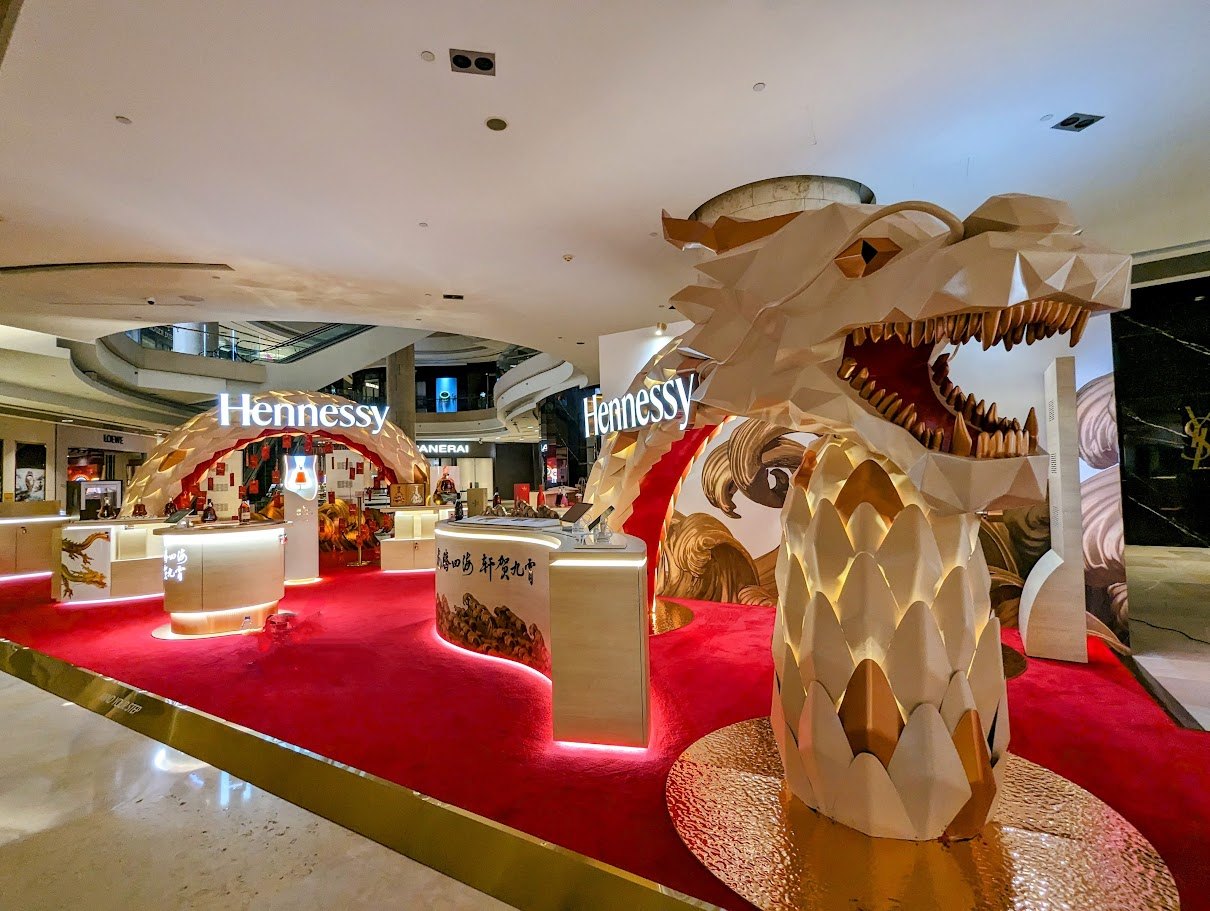 Hennessy Chinese New Year pop up at ION Singapore